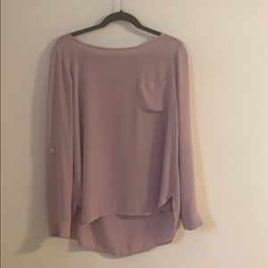 Lavender blouse Loft